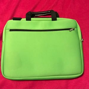Green Laptop Bag
